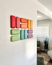Load image into Gallery viewer, Rainbow Wall Tile Set of 12 - #46