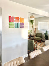 Load image into Gallery viewer, Rainbow Wall Tile Set of 12 - #46
