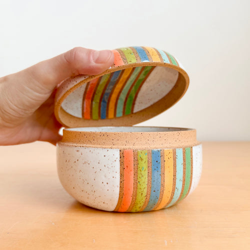 Jar with Stripes