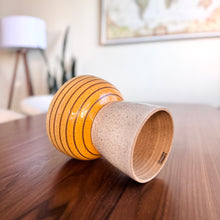 Load image into Gallery viewer, Pedestal Planter - Yellow Gradient
