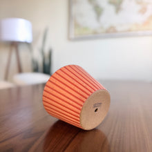 Load image into Gallery viewer, 4&quot; Table Planter - Coral Tapered
