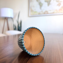 Load image into Gallery viewer, 4&quot; Table Planter - Blues Tapered
