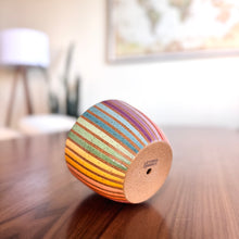 Load image into Gallery viewer, 4&quot; Table Planter - Double Rainbow
