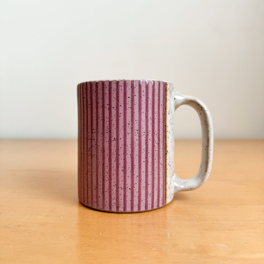 16oz. Mug - Purple Stripes