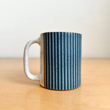 Load image into Gallery viewer, 16oz. Mug - Blue Stripes
