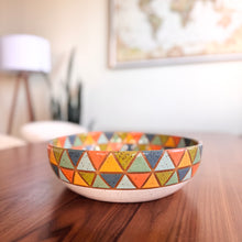 Load image into Gallery viewer, Serving Bowl - Double Triangles
