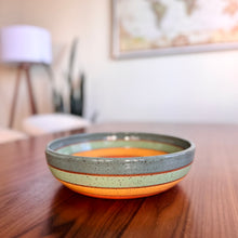 Load image into Gallery viewer, Serving Bowl - Multicolor Rings
