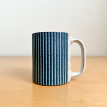 Load image into Gallery viewer, 16oz. Mug - Blue Stripes
