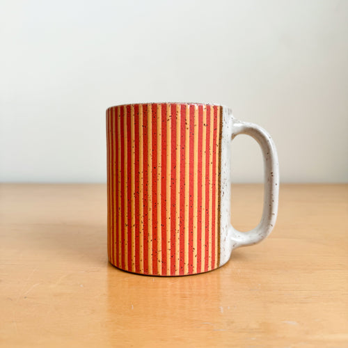 16oz. Mug - Red Yellow Stripes