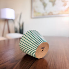 Load image into Gallery viewer, 4&quot; Table Planter - Aqua Tapered
