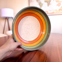 Load image into Gallery viewer, Serving Bowl - Multicolor Rings
